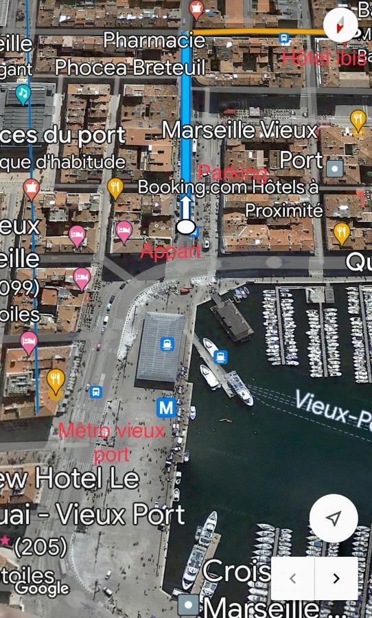 Appartamento Standing Vieux Port 110 M2, Marsiglia Esterno foto
